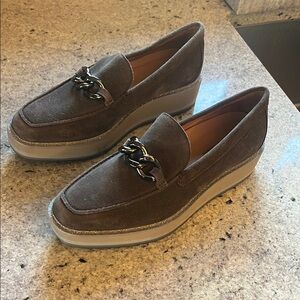 Johnston & Murphy - Brown Suede Loafers
